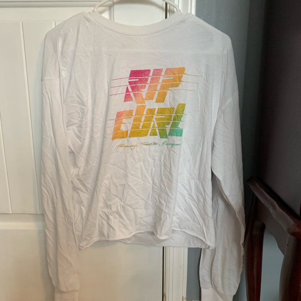 Rip curl cropped long sleeve